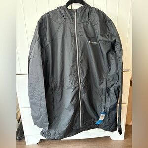Columbia Womens Switchback II Lined Long Rain Jacket NWT XXL